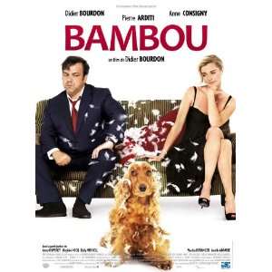 Bambou Poster French 27x40 Didier Bourdon Anne Consigny Pierre Arditi 