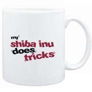    Mug White  MY Shiba Inu DOES TRICKS  Dogs