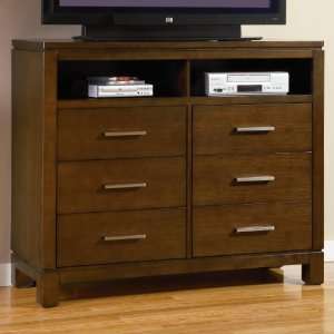  Contemporary TV Dresser with 6 Drawers