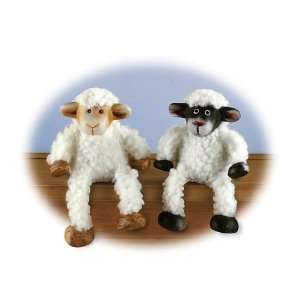 Sheepy Shelf Sitters Pair 
