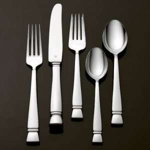 Vera Wang Cabochon Stainless Cold Meat Fork Flatware 