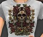 Frida Kahlo Portrait Day Of The Dead Dia De Los Muertos T Shirt S 