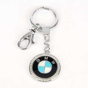  BMW logo shaped Metal Key Ring Keychain Key Fob Office 