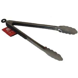   Steel Grill BBQ Barbeque Food Cooking Tongs