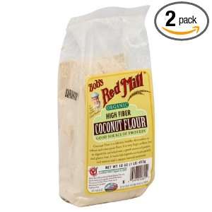 Bobs Red Mill Flour Coconut Organic, 16 ounces (Pack of2)  