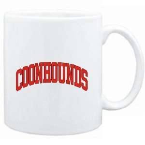  Mug White  Coonhounds ATHLETIC APPLIQUE / EMBROIDERY 