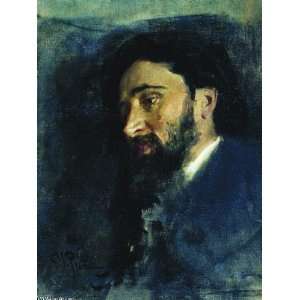     Portrait of writer Vsevolod Mikhailovich Gar