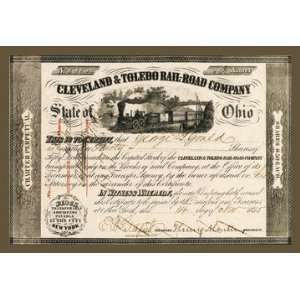    Cleveland and Toledo Railroad Company 20x30 poster