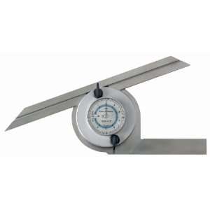   Angle Protractor with Dial, 4 x 90 Degree Measuring Range, 300mm Scale