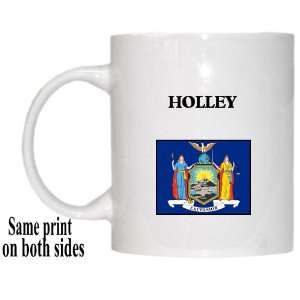  US State Flag   HOLLEY, New York (NY) Mug 