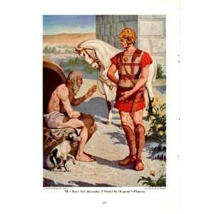   Cynic Plutarch   H. M. Herget Ancient Greece Print 