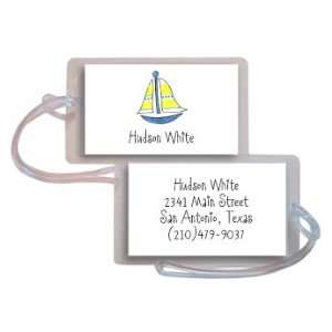  Kelly Hughes Designs   Luggage/ID Tags (Sailboat)