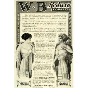  1909 Ad Weingarten W. B. Reduso Erect Form Nuform Womens 