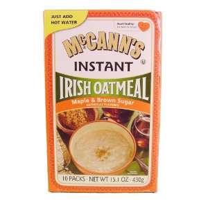  Mccann, Oatmeal Inst Maple Brn Sgr, 15.1 OZ (Pack of 12 