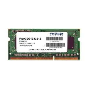  Patriot Memory Mac Series Apple SODIMM 2 Single DDR3 1333 