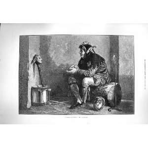 1877 Friends Council Jester Man Costume Fine Art