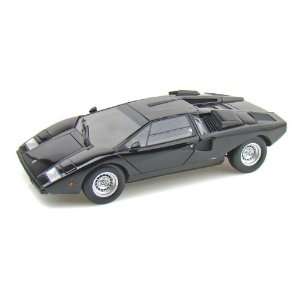 Lamborghini Countach LP400 1/18 Black Toys & Games