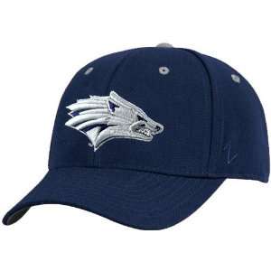    Zephyr Nevada Wolfpack Navy Blue DHS Fitted Hat