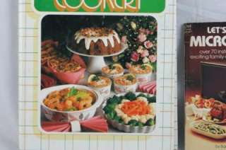   of 2 Microwave Cookbooks Kenmore Cookery & Lets Cook By Barbara Harris