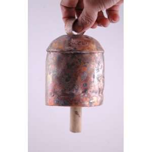   Metal hand crafted copper plated #8 cow bells kutch 