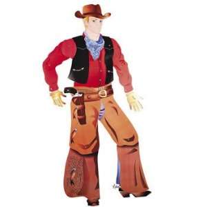  Large Jointed Cowboy Cutout   Party Decorations & Wall 