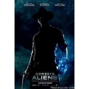  Cowboys And Aliens Movie Poster 24x36in