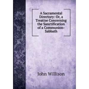   of a Communion Sabbath John Willison  Books