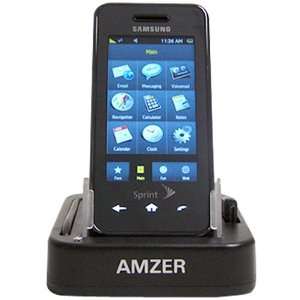  Amzer Desktop Cradle for Samsung Instinct   Black Cell 