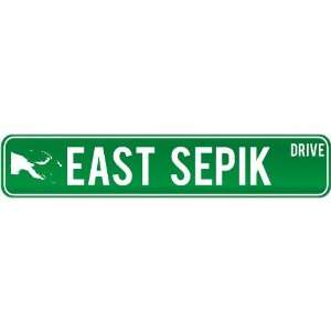  New  East Sepik Drive   Sign / Signs  Papua New Guinea 