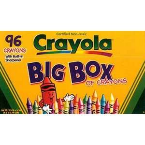  Crayola 96 Crayons Set With Sharpner (3 Pack)