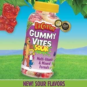 il Critters® Gummy VitesTM Sour Crazy Cherry, Outrageous Apple 