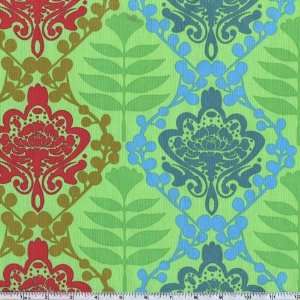  45 Wide Garden Party Tablecloth Lime Fabric By The Yard 