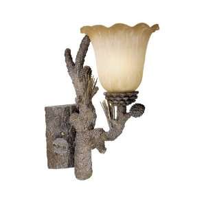   Tree Aspen Rustic / Country Single Light Up Lighting 7 Wide Bathro