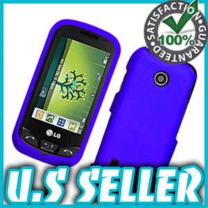   BLUE HARD CASE COVER SNAP ON PROTECTOR FOR LG VN270 COSMO TOUCH  
