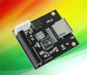 SD MMC Card to IDE HD Flash Memory Adapter Converter N  