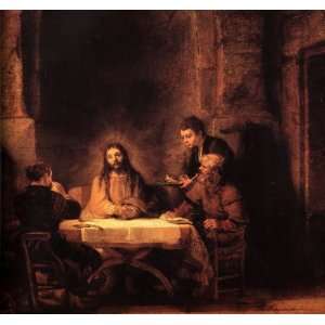  Acrylic Keyring Rembrandt Supper at Emmaus