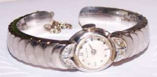 Vintage BULOVA 10K GF Diamond Watch with Awesome GF Bulova Cuff 