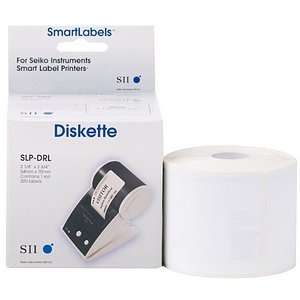 Seiko Diskette Label. 320 LABELS 2 1/8 X 2 3/4 SLP DRL DISKETTE/ NAME 
