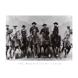  Magnificent Seven by Silver Screen. Size 32 inches width 