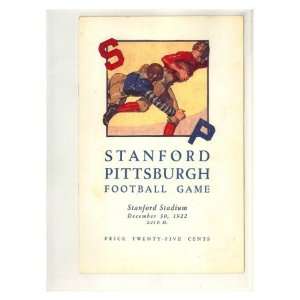  Stanford vs. Pittsburgh, 1922 Sports Giclee Poster Print 
