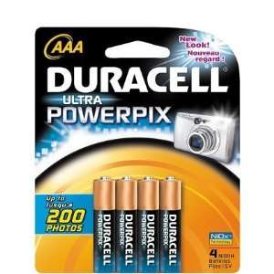  Duracell Ultra PowerPix AAA Batteries 4ct (Quantity of 6 