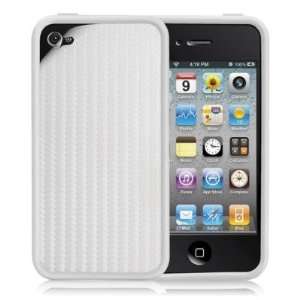   Hula protection band white & carbon film for Apple iPhone 4 CM012700