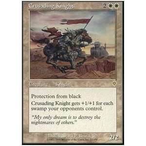  Magic the Gathering   Crusading Knight   Invasion   Foil 
