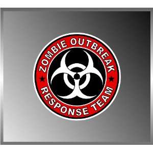 Zombie Outbreak Response Team Cool Vinyl Decal Bumper Sticker 4
