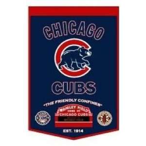 Chicago Cubs Wool Banner