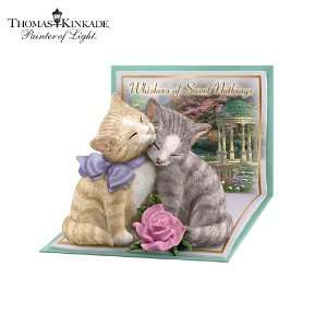   Tails Of Romance Cuddling Kitten Figurine Collection