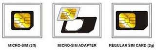   Standard / Micro SIM Card, $30 Credit  + Free Dual Format SIM Adapter