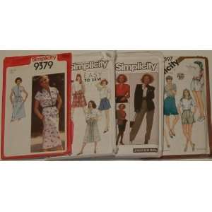  Simplicity Sewing Patterns Size 12 