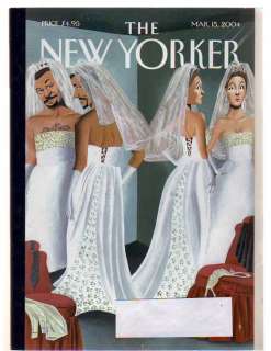 2004 New Yorker March 15 Crossdresser Bride Style Issue  