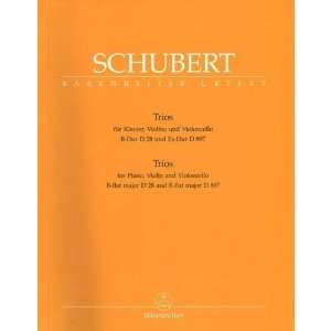  Schubert Franz Piano Trio Movements D. 897 , 28. For 